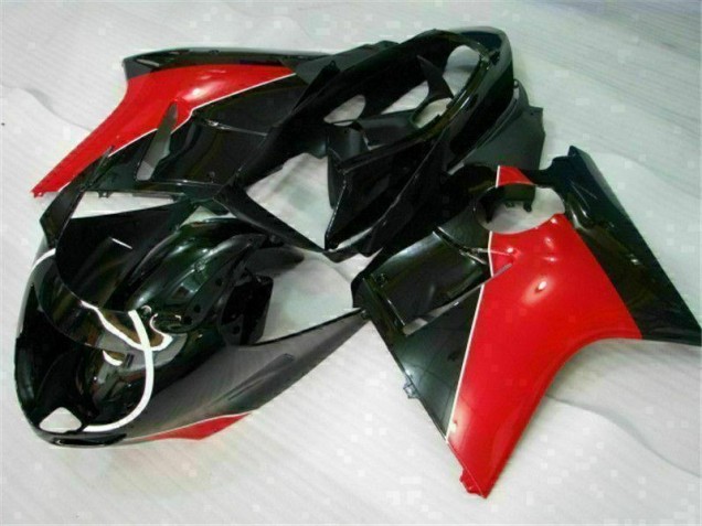 Discount 1996-2007 Red Black Honda CBR1100XX Motorcycle Fairings Kits UK