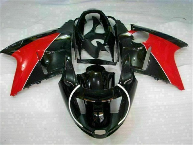 Discount 1996-2007 Red Black Honda CBR1100XX Motorcycle Fairings Kits UK