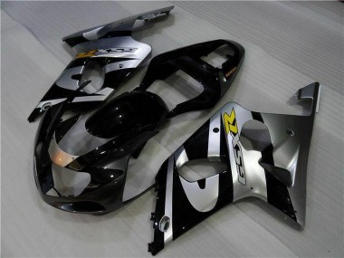 Discount 2000-2002 Silver Black Suzuki GSXR 1000 Motor Fairings UK