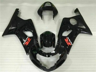 Discount 2000-2002 Black Suzuki GSXR 1000 Motorcylce Fairings UK