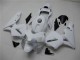 Discount 2003-2004 Glossy White Honda CBR600RR Motorcycle Fairings Kit UK