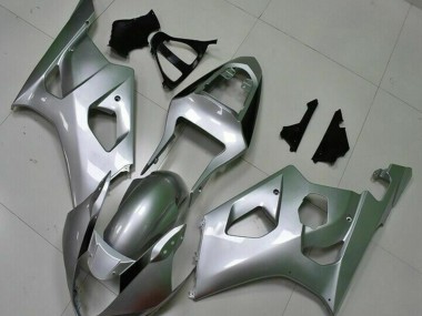 Discount 2003-2004 Silver Suzuki GSXR 1000 Motorcyle Fairings UK