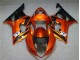 Discount 2003-2004 Orange Black Suzuki GSXR 1000 Motorcycle Fairing Kits UK