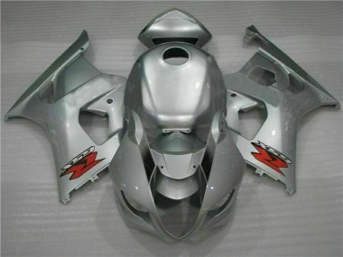 Discount 2003-2004 Silver Suzuki GSXR 1000 Bike Fairings UK