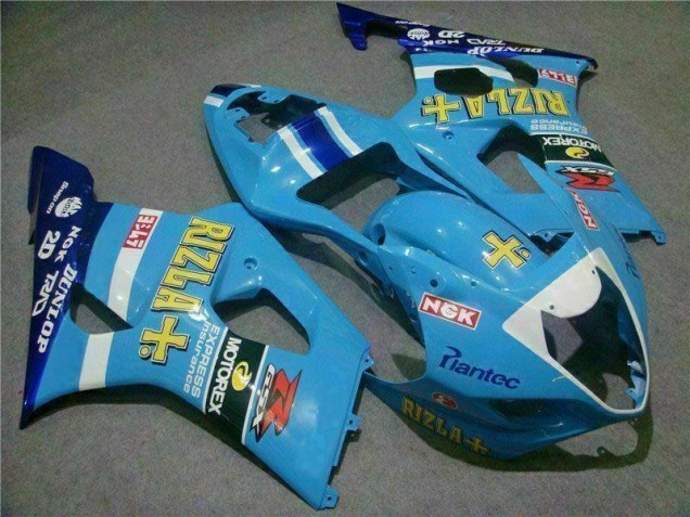 Discount 2003-2004 Blue Suzuki GSXR 1000 Bike Fairing Kit UK