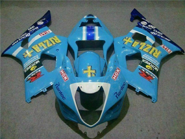 Discount 2003-2004 Blue Suzuki GSXR 1000 Bike Fairing Kit UK