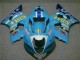 Discount 2003-2004 Blue Suzuki GSXR 1000 Bike Fairing Kit UK