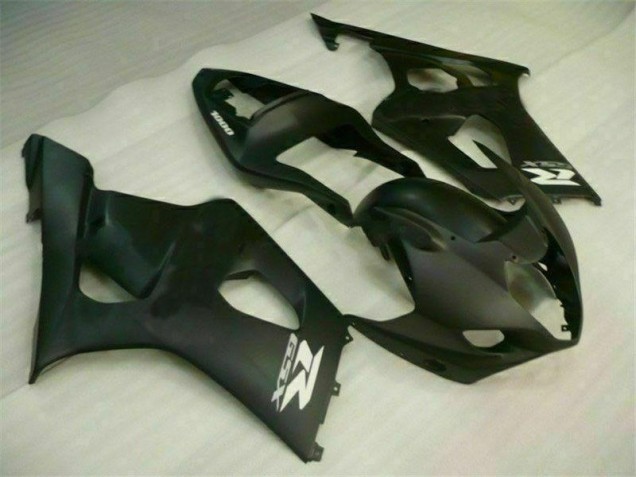 Discount 2003-2004 Matte Black Suzuki GSXR 1000 Motorbike Fairing Kits UK