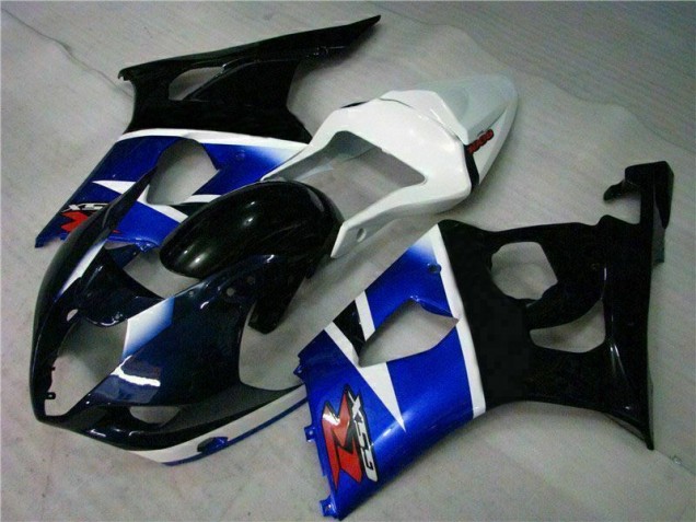 Discount 2003-2004 Black Blue Suzuki GSXR 1000 Motorcycle Fairings Kits UK