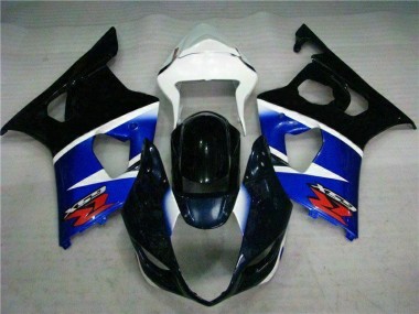 Discount 2003-2004 Black Blue Suzuki GSXR 1000 Motorcycle Fairings Kits UK