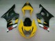 Discount 2003-2004 Yellow Black Suzuki GSXR 1000 Motorcycle Fairings Kit UK