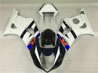 Discount 2003-2004 White Black Suzuki GSXR 1000 Motorcylce Fairings UK