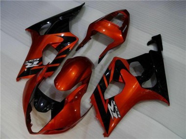 Discount 2003-2004 Brown Black Suzuki GSXR 1000 Motorcycle Fairings UK