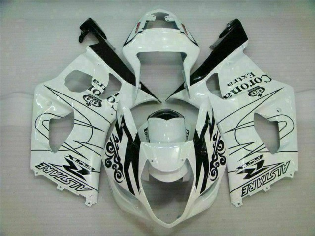 Discount 2003-2004 White Suzuki GSXR 1000 Motor Bike Fairings UK