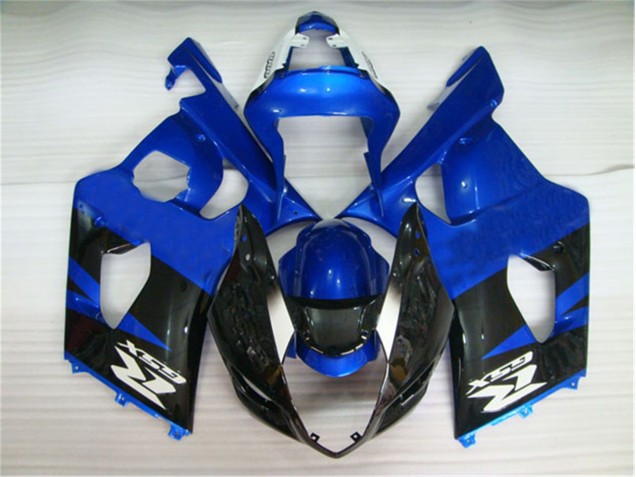 Discount 2003-2004 Black Blue Suzuki GSXR 1000 Motorcycle Fairings Kits & Bodywork UK