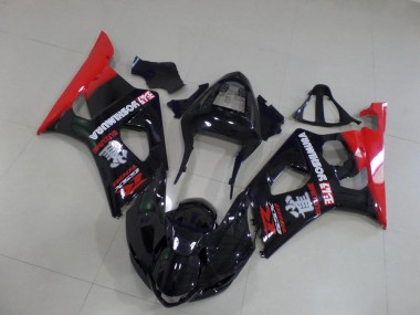 Discount 2003-2004 Black and Red Suzuki GSXR 1000 Motorbike Fairing UK