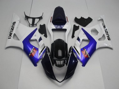 Discount 2003-2004 Dark Blue Front and Blue Suzuki GSXR 1000 Motorcycle Replacement Fairings UK