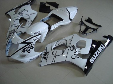 Discount 2003-2004 White Corona Suzuki GSXR 1000 Bike Fairings UK