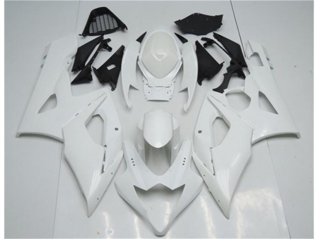 Discount 2005-2006 White Suzuki GSXR 1000 Bike Fairings UK