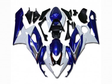 Discount 2005-2006 White Blue Suzuki GSXR 1000 Motorcycle Bodywork UK