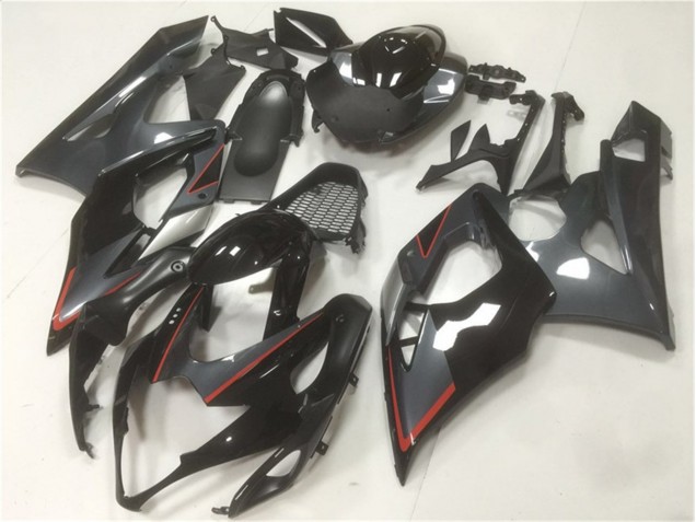 Discount 2005-2006 Black Grey Suzuki GSXR 1000 Moto Fairings UK