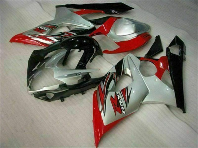 Discount 2005-2006 Red White Suzuki GSXR 1000 Motorcyle Fairings UK