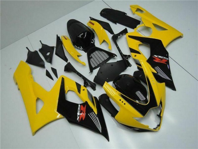 Discount 2005-2006 Yellow Suzuki GSXR 1000 Replacement Fairings UK