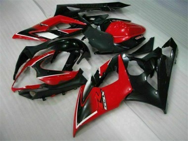 Discount 2005-2006 Red Black Suzuki GSXR 1000 Motorcylce Fairings UK