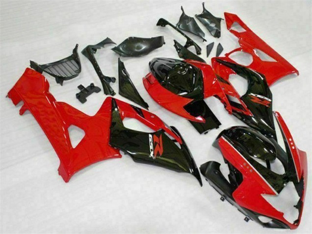 Discount 2005-2006 Red Black Suzuki GSXR 1000 Motorcycle Fairings UK