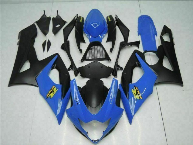 Discount 2005-2006 Blue Black Suzuki GSXR 1000 Motorcycle Fairing Kit UK