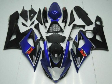 Discount 2005-2006 Blue Black Suzuki GSXR 1000 Bike Fairing UK