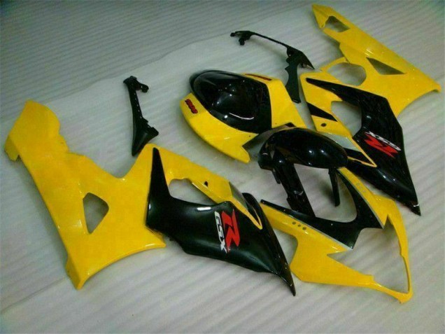 Discount 2005-2006 Yellow Black Suzuki GSXR 1000 Motor Bike Fairings UK