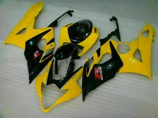 Discount 2005-2006 Yellow Black Suzuki GSXR 1000 Motor Bike Fairings UK