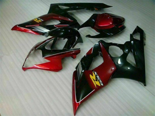 Discount 2005-2006 Red Black Suzuki GSXR 1000 Bike Fairing Kit UK