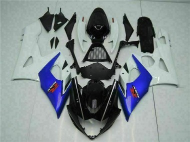 Discount 2005-2006 Blue White Suzuki GSXR 1000 Motorcycle Bodywork UK