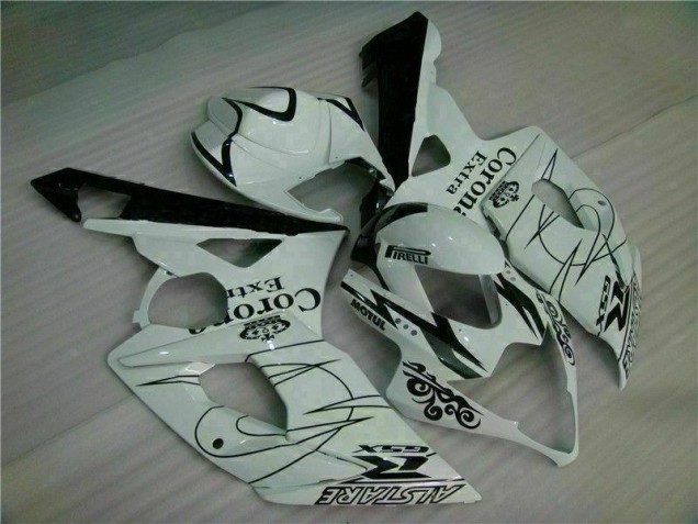 Discount 2005-2006 White Suzuki GSXR 1000 Motorbike Fairing Kits UK