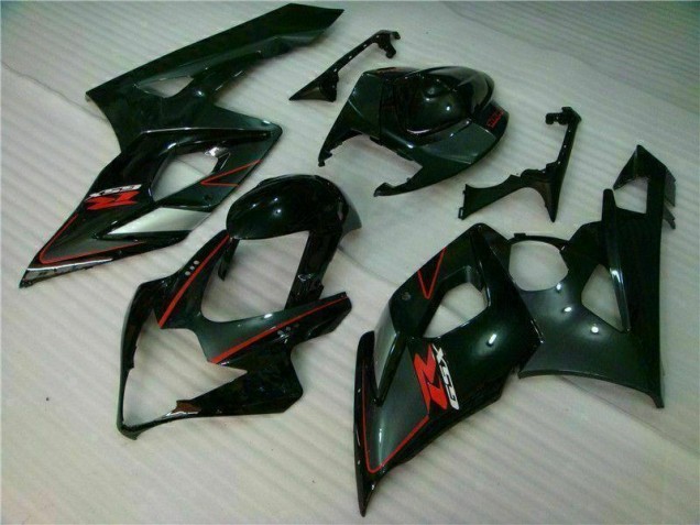 Discount 2005-2006 Black Suzuki GSXR 1000 Replacement Fairings UK