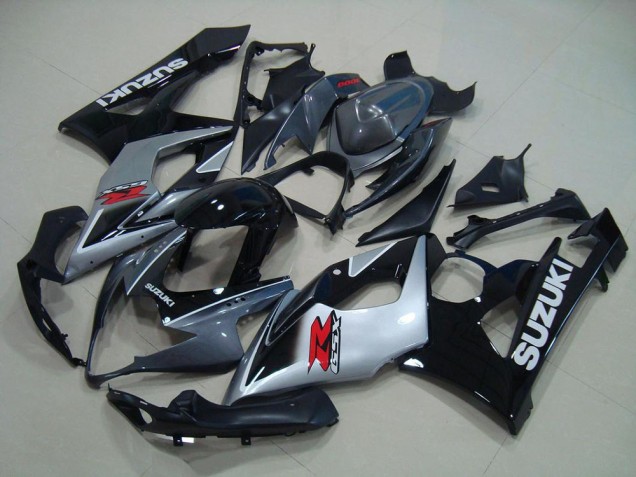 Discount 2005-2006 Grey Black Silver Suzuki GSXR 1000 Motorbike Fairing Kits UK