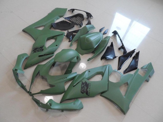 Discount 2005-2006 Matte Army Green Suzuki GSXR 1000 Motorcyle Fairings UK