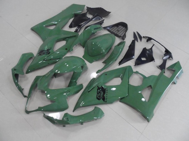 Discount 2005-2006 Glossy Army Green Suzuki GSXR 1000 Motorcycle Fairing UK