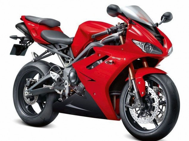 Discount 2006-2008 Red Black Triumph Daytona 675 Triple Motorcycle Fairings UK