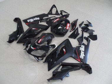 Discount 2006-2011 Black and Red Stripe Aprilia RS125 Motorcycle Fairing Kits UK