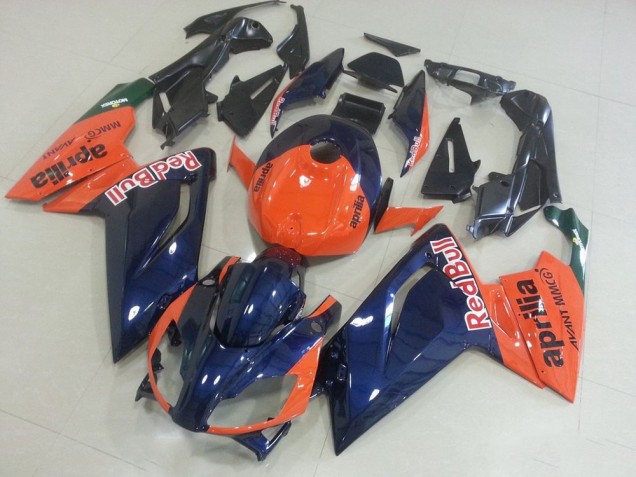 Discount 2006-2011 Orange and Dark Blue Aprilia RS125 Bike Fairing UK