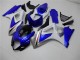 Discount 2007-2008 Blue White Suzuki GSXR 1000 K7 Motorcycle Fairings UK