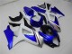 Discount 2007-2008 Blue White Suzuki GSXR 1000 K7 Motorcycle Fairings UK