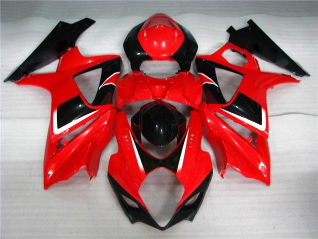 Discount 2007-2008 Red Black Suzuki GSXR 1000 K7 Bike Fairings UK