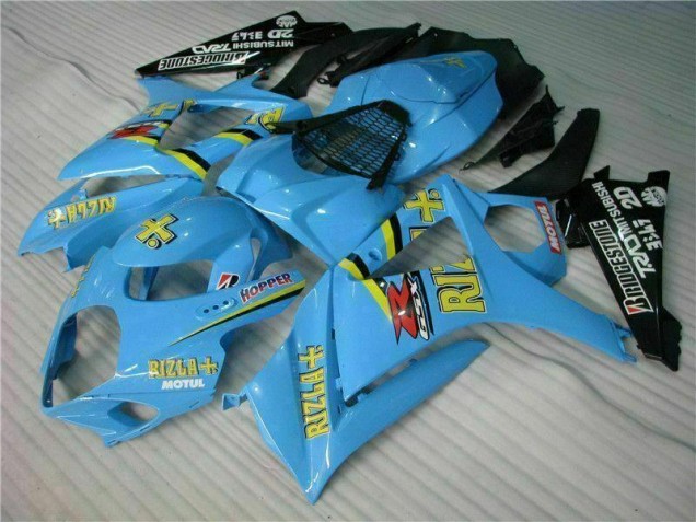 Discount 2007-2008 Blue Suzuki GSXR 1000 K7 Motorbike Fairing UK