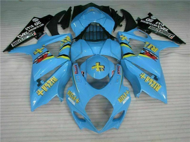 Discount 2007-2008 Blue Suzuki GSXR 1000 K7 Motorbike Fairing UK