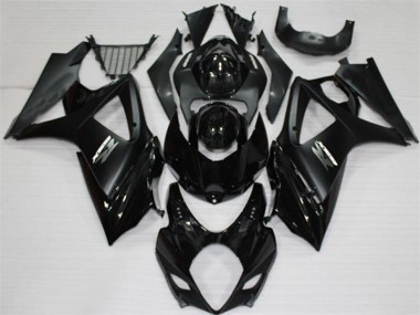 Discount 2007-2008 Black Suzuki GSXR 1000 K7 Motorcycle Replacement Fairings UK