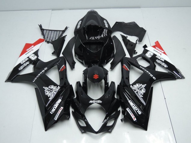 Discount 2007-2008 Beacon Suzuki GSXR 1000 K7 Motorcycle Fairing Kits UK